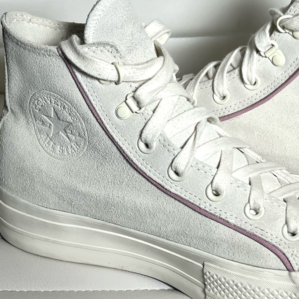 Converse High-Top Sneakers - Cream - Picture 10 of 14